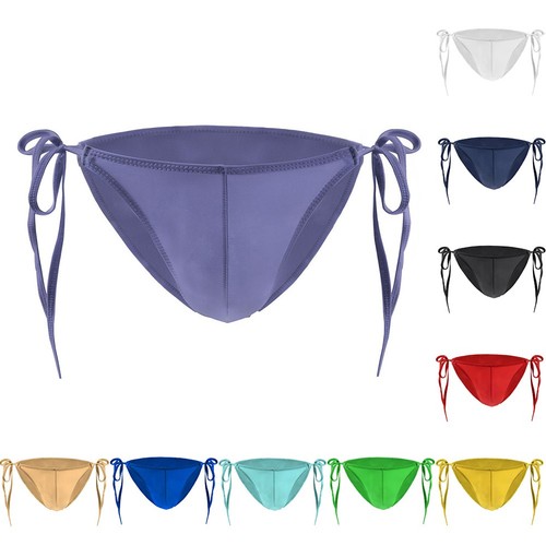 Slip bikini homme - à, lacets