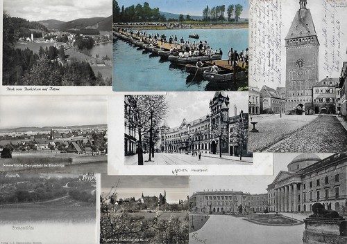 Lot cartes postales - lot,