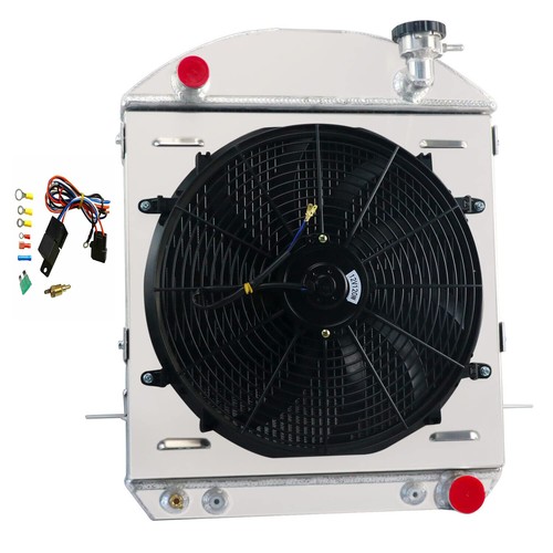 Row aluminum radiator - aluminum,