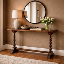 Console Ancien Peuplier