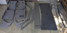 OEM 1986-1992 Jeep Comanche MJ Gray Interior Plastic Panel Set Complete