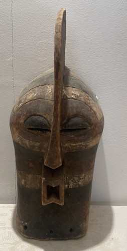 Masque africain type kifwebe - africain,