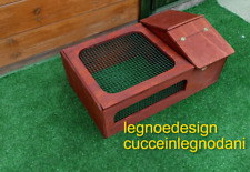 Caisse Pour Tortues De Terre Avec Terrarium Fond Libre Réseau Traité 60x40x20