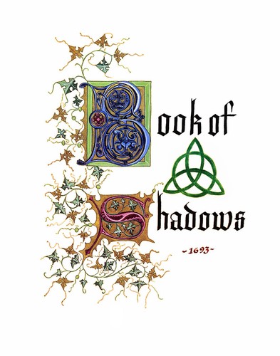 Book shadows charmed - book,