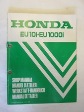 HONDA WORKSHOP MANUAL WORKSHOP MANUAL MANUAL STUDIO EU10i EU1000i