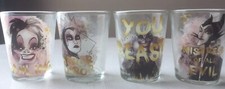 NIB Disney Villains Glassware