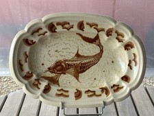 LACHENAL : grand plat décor