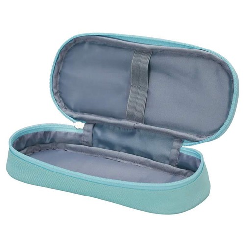 Trousse plumier bleu clair - bleu,