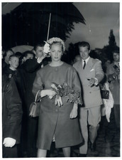 Le Prince Albert et Paola à Bruxelles Vintage silver print Tirage argentique 