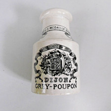 ancien pot de moutarde crey