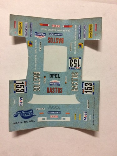 Record decals d origine - 1/43,