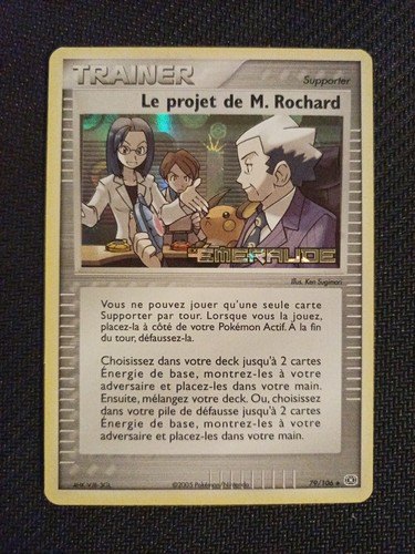 Carte pokémon projet - carte, de