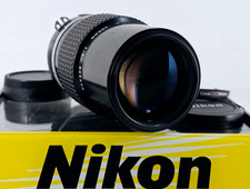 ?[Near MINT] Nikon Ai Nikkor 200mm F4 MF Telephoto Lens From Japan