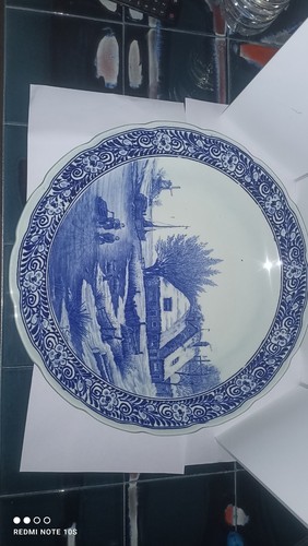 Assiette décorative delft - assiette,