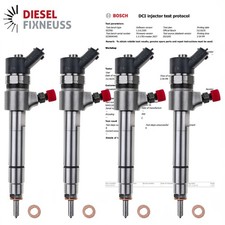 4x Injecteur Bosch Injecteur