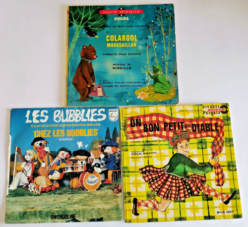 Lot vinyles 45t - 3,