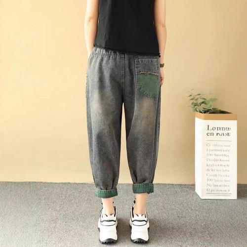 Jean femmes court - court, pantalon