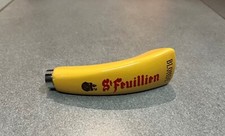 CERAMIC HANDLE BELGIAN ABBEY BEER PUMP BELGIAN BEER ST FEUILLIEN