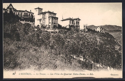 Cpa trayas les - trayas,, villas