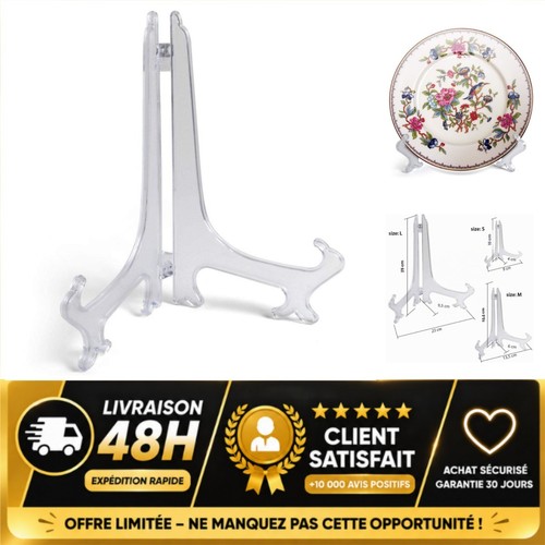 Porte assiette pliable - assiette,