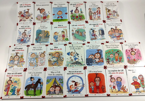 Lot livres max et lili - de,
