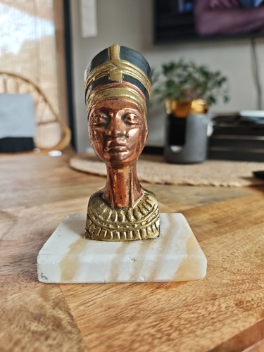Buste nefertiti vintage metal - buste,