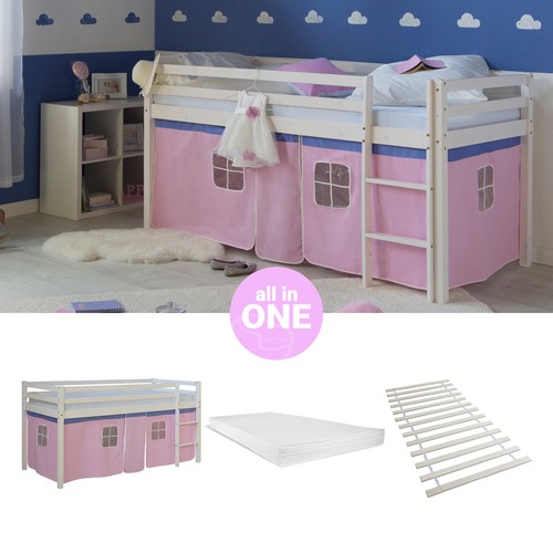 Lit superposé 90x200 matelas - 90x200,