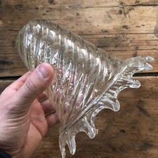 1x Venice Glass Tulip Murano Chandelier Antique Globe Lamp 19th Glass