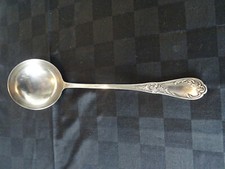 Louche en métal argenté