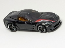 Matchbox 2008 Chevy Corvette ZR1 Black 1:60 MB749 Tan Interior