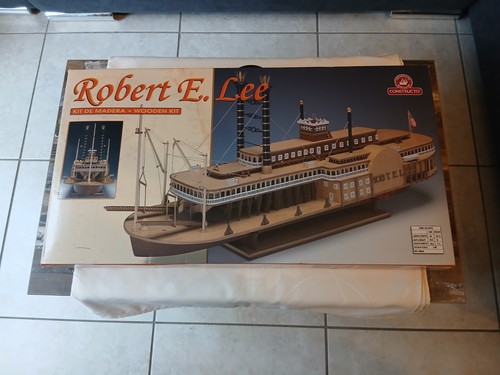 Rare maquette bois robert e - robert,