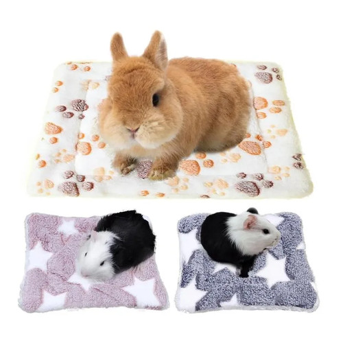 Lot tapis peluche lapin - 3,