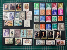 timbres Espagne : lot 1960 - 1979 Art et roi
