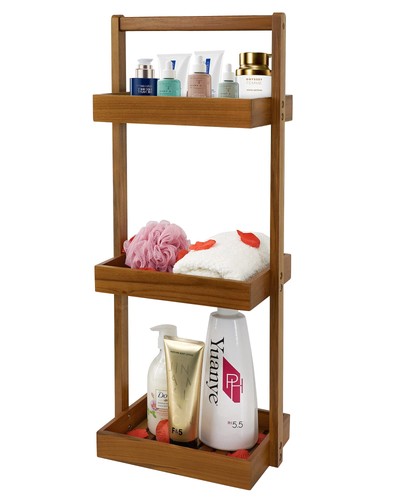étagère angle teck pour - Étagère, en