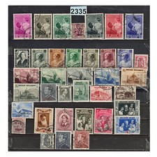 2335 BELGIUM BELGIUM 1936-1939 LOT 37 STAMPS obliterated