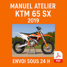 Manuel Atelier KTM 65 SX 2019
