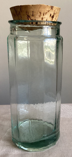 Bocal ancien haut presentation