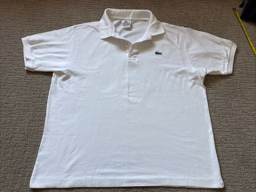Lacoste polo mens size white - polo,