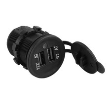 5V 2.1A Double Chargeur USB Adaptateur Allume-cigare Prise Femelle Pour Voiture