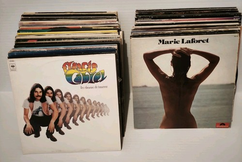 Lot disques 33 tours - de, 80