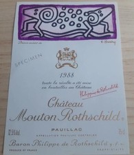 Keith Haring Étiquette