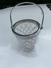 SEAU À GLACE ANCIEN-EN VERRE