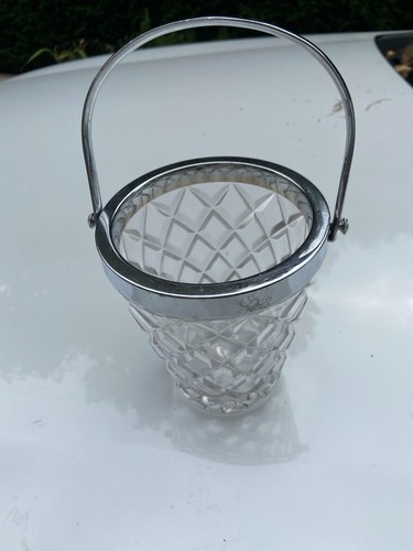Seau glace ancien verre - seau, À