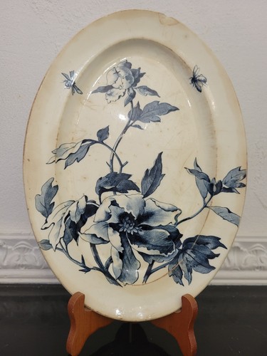 Rare xixeme plateau floral - -,