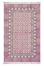Tapis Géométrique En Coton Fait Main Boho Area Dhurrie Kilim