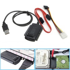 B45 USB Convertisseur Câble Adaptateur 50cm pour 2,5 " 3,5 " SATA Ide