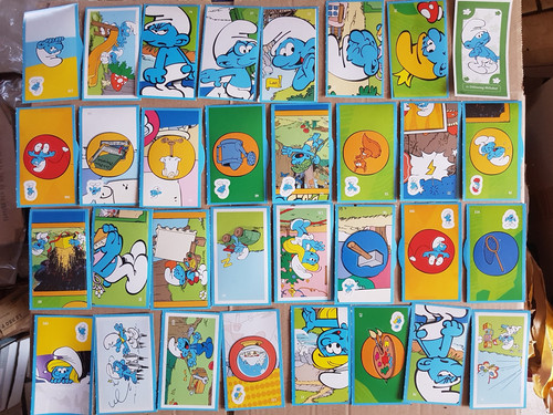 Schtroumpf autocollant