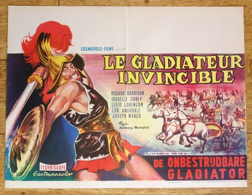 Gladiateur invincible peplum - invincible,