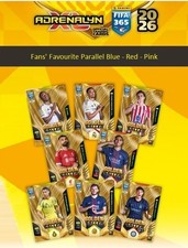 Panini FIFA 365 Adrenalyn XL 2026 - Parallel Fans Favourite (Blue - Red - Pink)