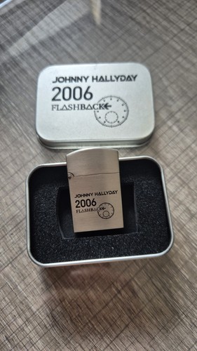 Johnny hallyday briquet 2006 - johnny,